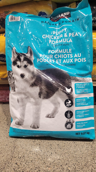 Image of Kirkland Signature Puppy Chicken and Pea - 1 x 9.07 Kilos